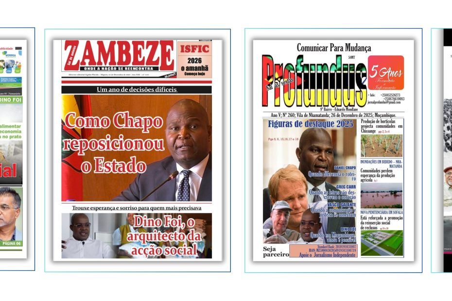 Fundação de Caridade Tzu Chi e seu presidente em destaque na imprensa moçambicana entre as Figuras do Ano