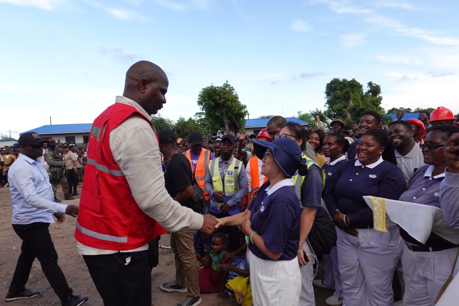 Presidente Chapo destaca esforços da Tzu Chi entre as organizações que  apoiam às comunidades afectadas por desastres em Sofala